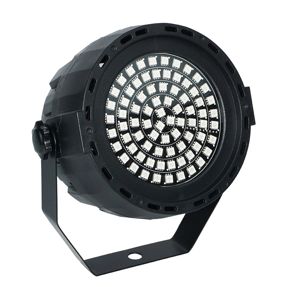 

78 светодиодных стробоскопических огней, разноцветные dj-прожекторы, полноцветные с пультом дистанционного управления