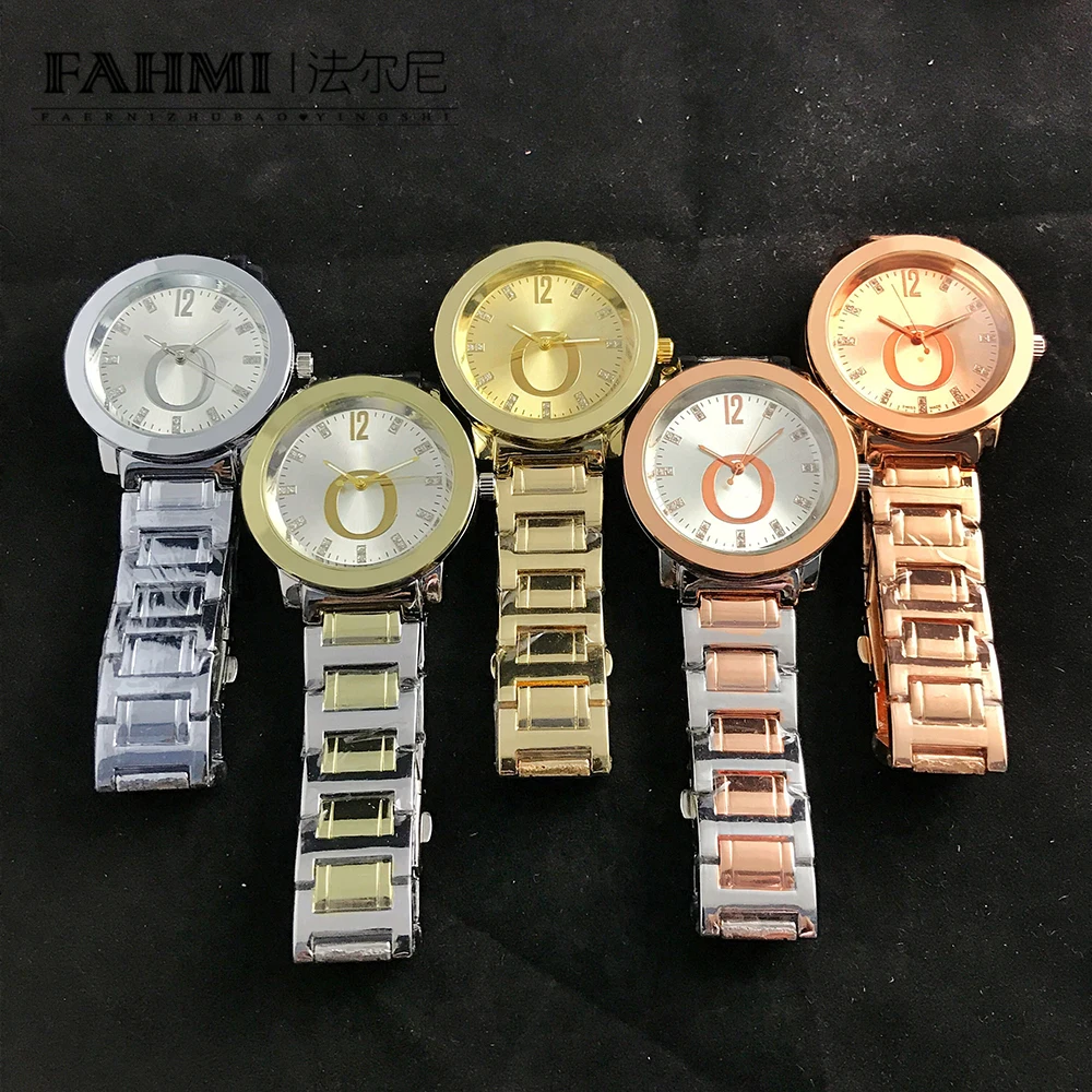 

2020 Alloy Fashion Business Exquisite Men and Women Couple Quartz Watch Rose Gold High Quality Original Jewelry Fashion Gift