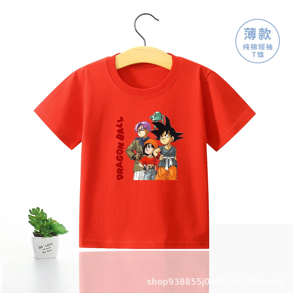 Футболка из мультфильма Драконий жемчуг летняя универсальная дышащая с коротким