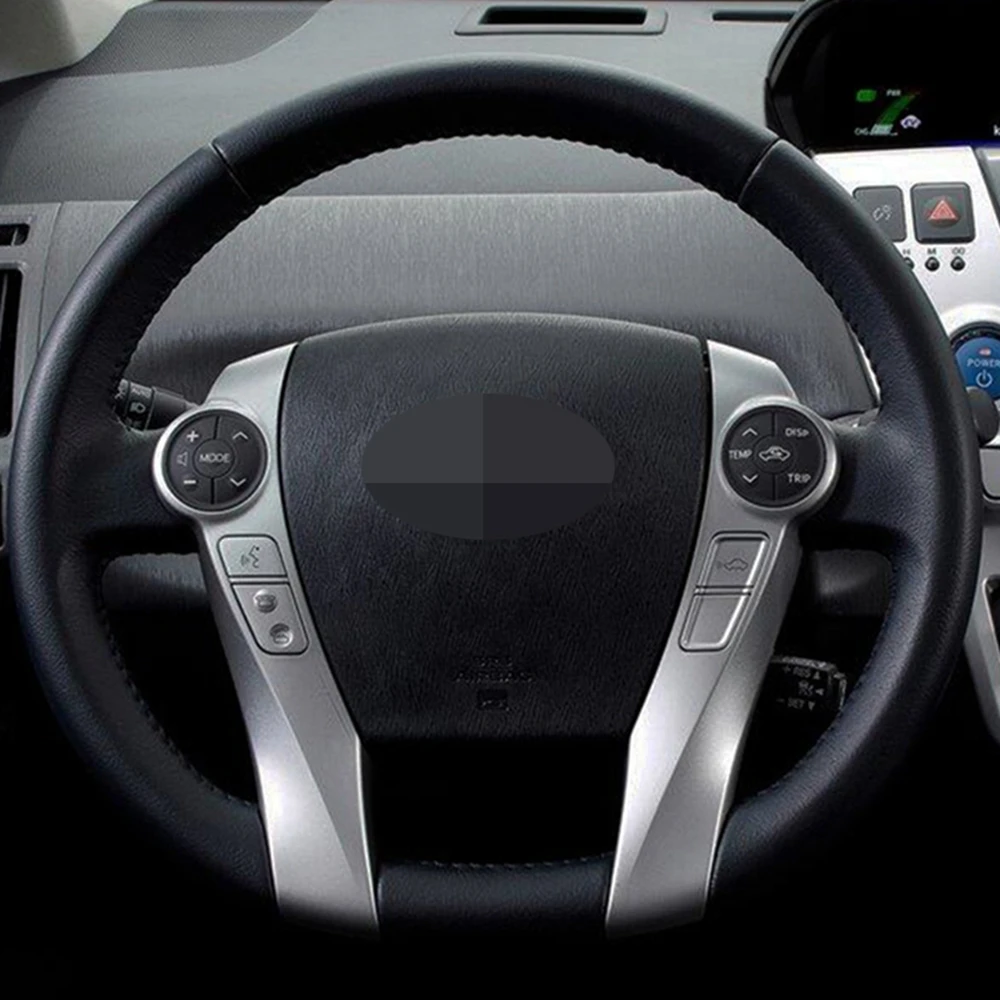 Искусственная кожа для Toyota Prius 30(XW30) 2009 2015 C(US)2012 2017|Чехлы на руль| |