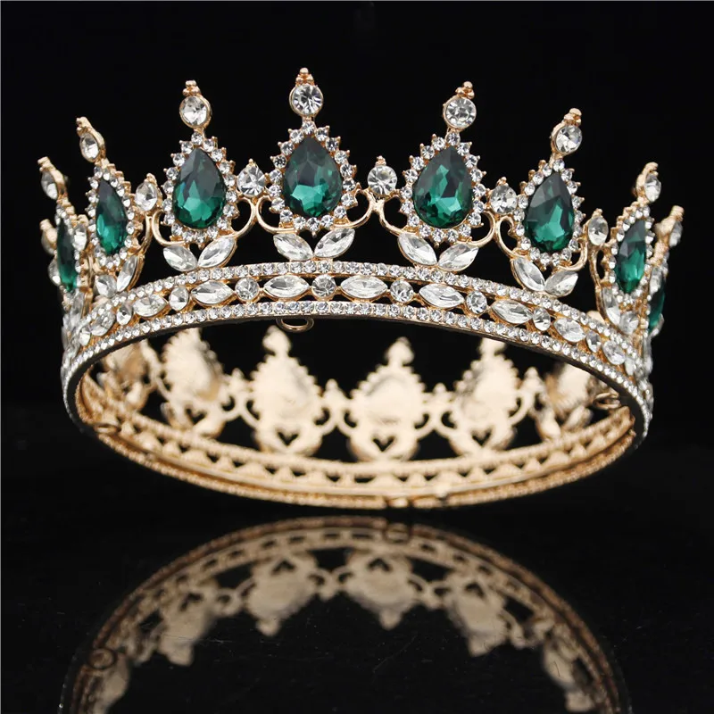 Тиары и короны для женщин золотистые фиолетовые Свадебные украшения выпускного