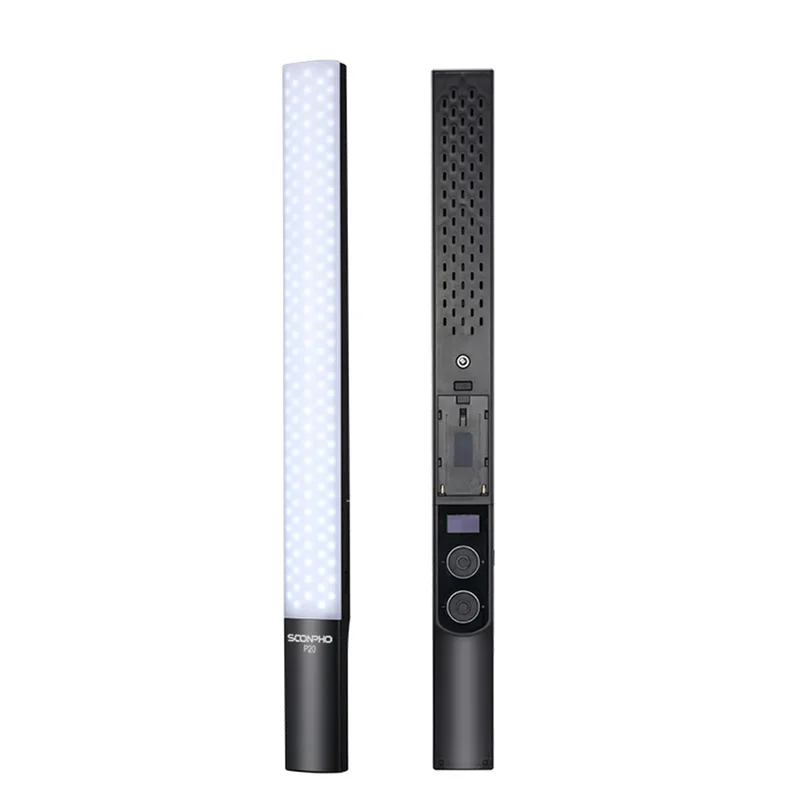 Ручной светодиодный светильник для студийной фотосъемки 2500K-8500K RGB | Электроника