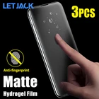 3 шт. матовая Гидрогелевая пленка для Xiaomi Note 10 11T 10T 9T Pro 11 10 Lite Mix 4 3 2 Redmi Note 10 9 8 7 Pro, Защитная пленка для экрана