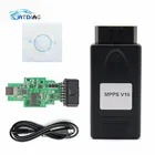 Инструмент для профессиональной настройки чипа ECU MPPS V16 для EDC15 EDC16 EDC17 OBD2, инструмент для диагностики ECU, чтениезапись, флеш-память на нескольких языках
