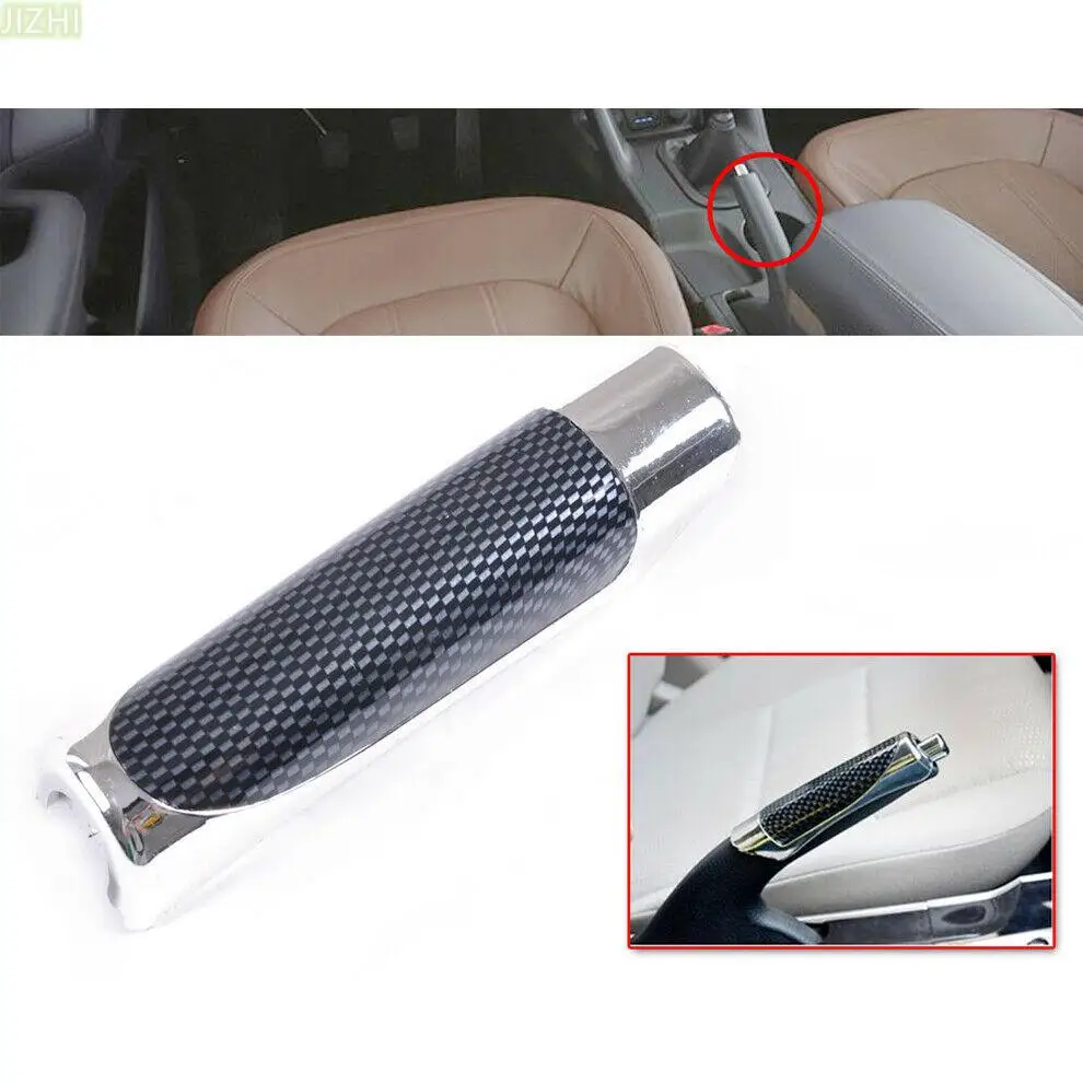 

Universal In-Car ABS With Chrome Style Hand Brake Protector Decoration Cover Car Accessory