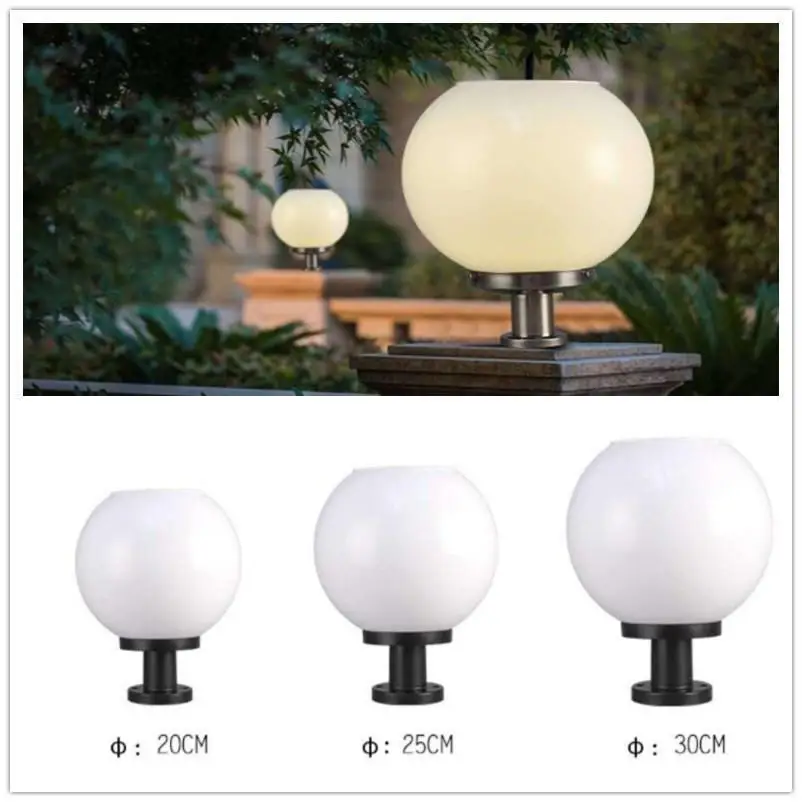 

[In Stock]LED Solar Power Spherical Lamp Outdoor Garden Ball Shape Path Yard Light Lamp Lawn Road Courtyard Ground Light Acces