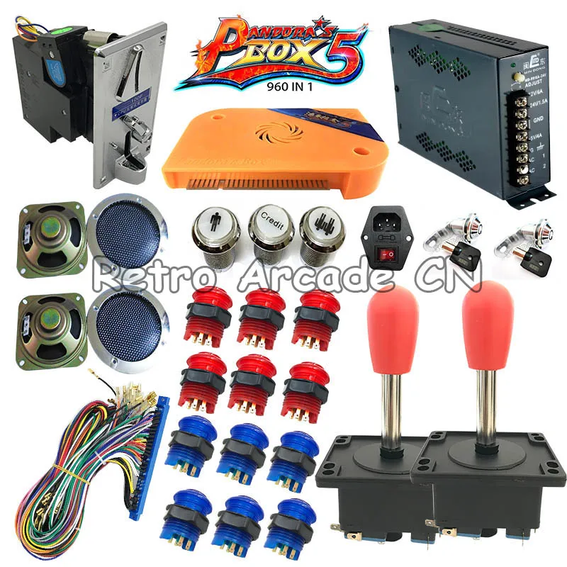 Аркадпряди Jamma 960 в 1/комплект только для HDMI/VGA выход аркадные Аксессуары led