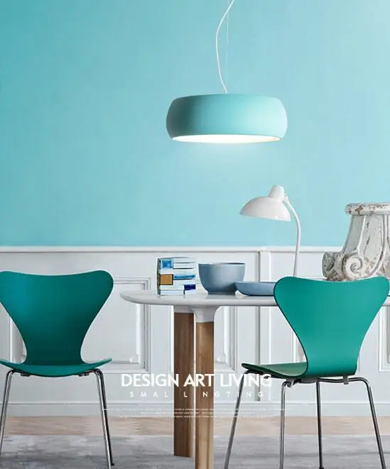 Скандинавский чердак Macaroons разноцветная люстра для спальни лаконичный