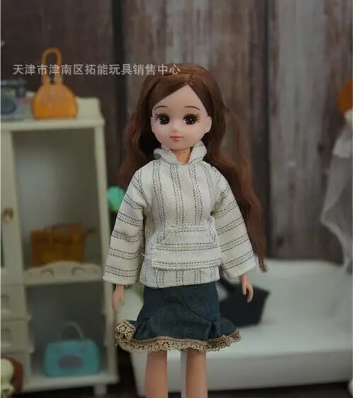 7 picture color ; оригинальные детские аксессуары для куклы bjd; американский подарок для девочек; костюм; Повседневное платье для кукол Monster High; 1/6 - Цвет: 7 picture color