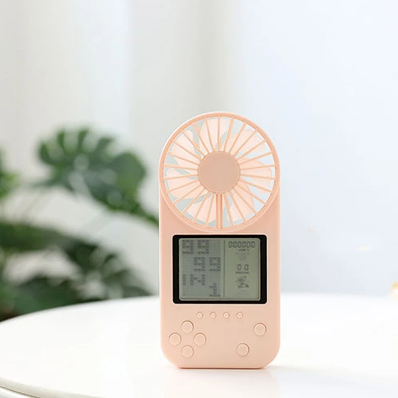Handheld Game Console with USB Fan Color Display Retro Mini Personal | Бытовая техника