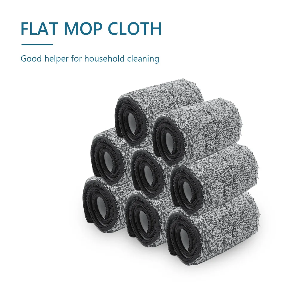 

2/4/6/8PCS Microfiber Floor Mop Cloth Replace Rag Mop Self Wet And Cleaning Paste Mop Dry Cleaning Mop Floor Cloth Home Bathroom