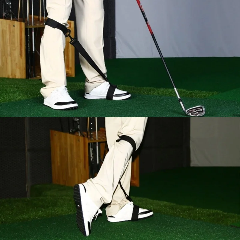 

Portable Golf Leg Movements Correction Belt Auxiliary Swing Posture Corrector Exercise Strap Swing Training Supplies