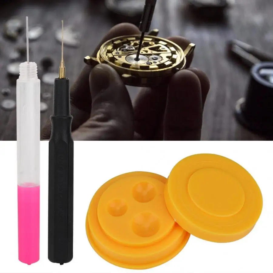 Смазка масленка шило игольчатая смазка для посуды ремонт часов инструмент набор