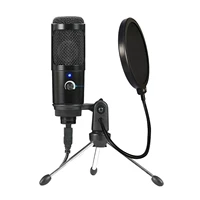 singing for gaming live broadcast computer mic capacitive universal accessories usb microphone clear sound adjustable angle