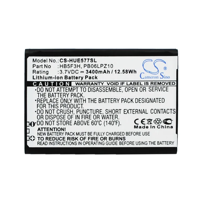 

CameronSino for HUAWEI E5372T E5377 E5377T E5775 GL06P HB5F3H PB06LPZ10 PBD06LPZ10 battery