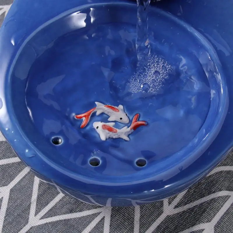 1 шт. декоративные практичный элегантный лотоса Форма Синий Автоматическая кошка