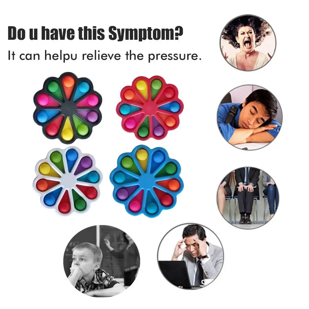 Декомпрессионная игрушка с вентиляцией сенсорная портативная Нетоксичная
