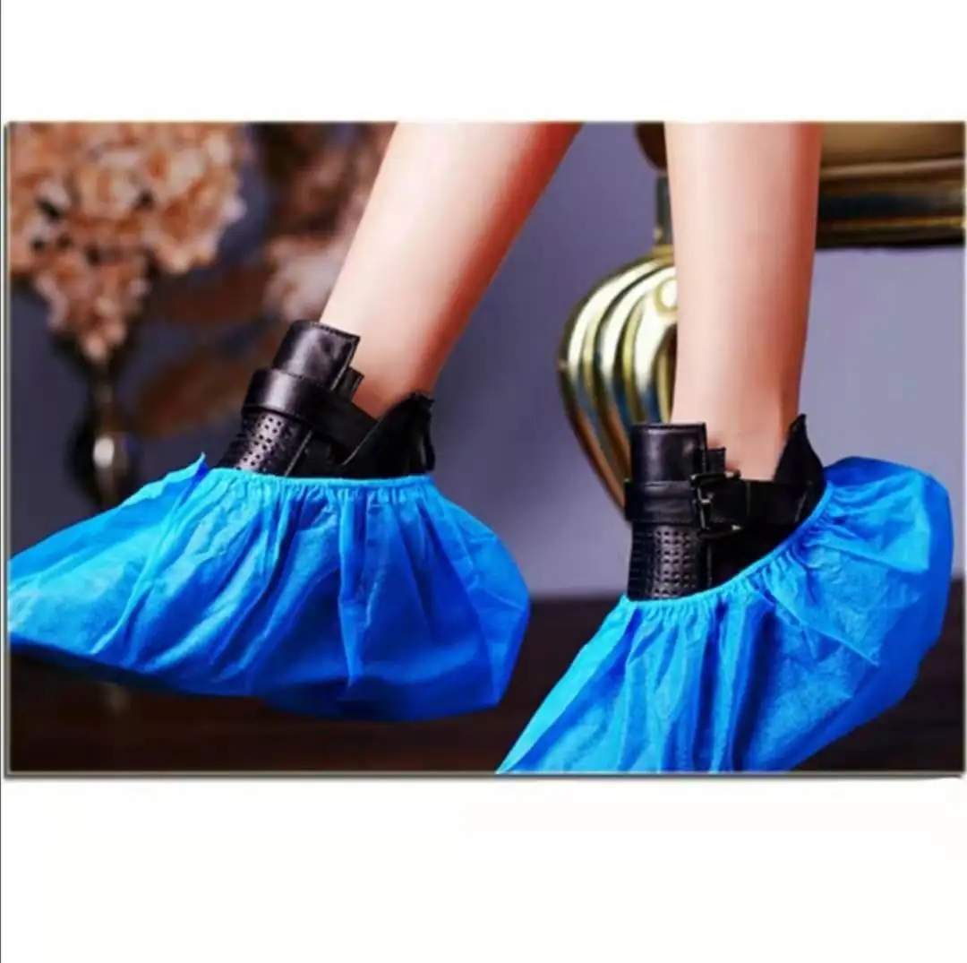 

100pcs Non-woven Shoe Cover Disposable Shoes Cover Boot Covers Non Slip Shoes Cover For Household Hotel Bootie Water Resistant
