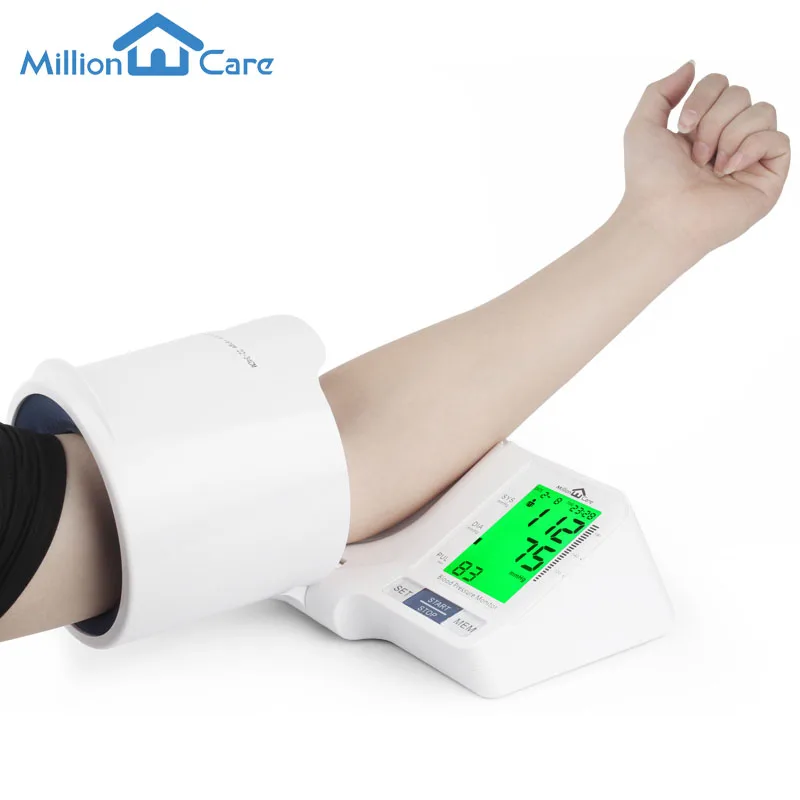 Автоматический цифровой тонометр монитор артериального давления на руку