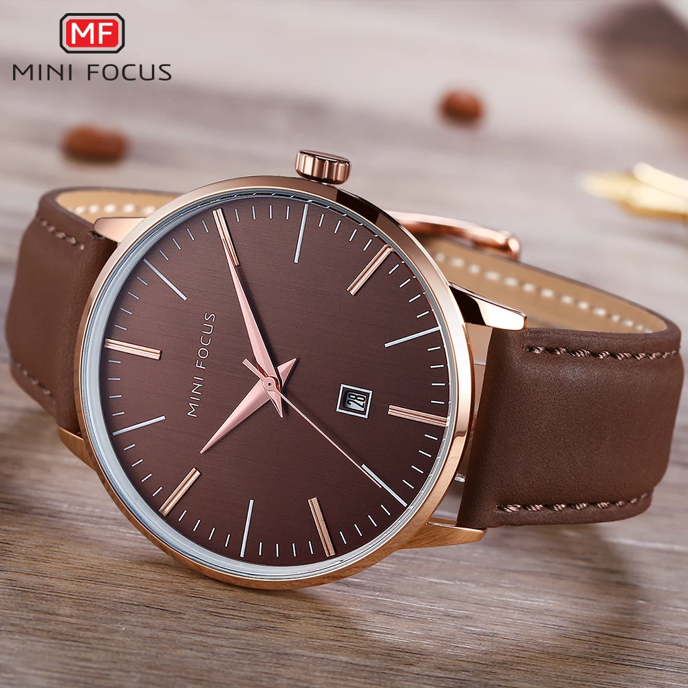 Мини фокус Топ люксовый бренд Мужские часы Повседневная мода личности дикие