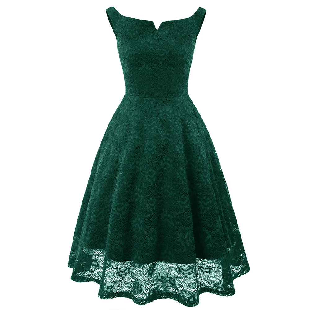 Женская обувь Сезон лето кружевное платье с открытыми плечами размера плюс