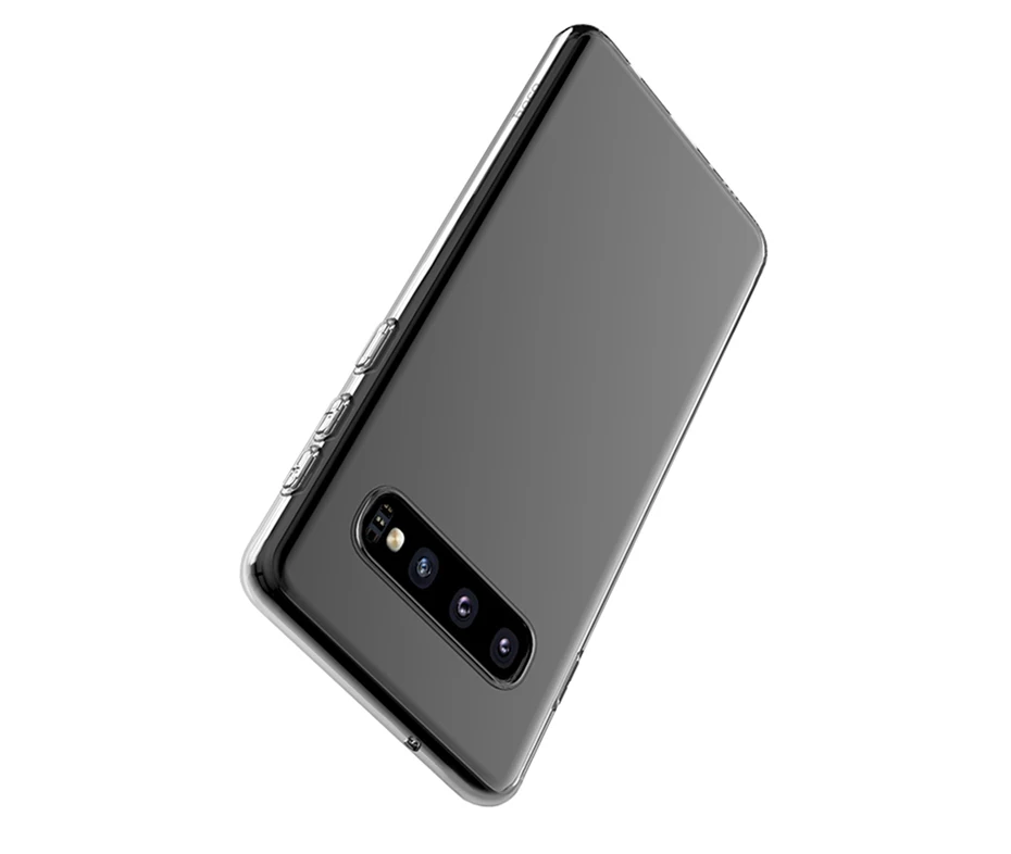 HOCO TPU чехол для samsung Galaxy S10 S10+ S10e ультра тонкий мягкий чехол для samsung Galaxy Note10 Note10 Plus Прозрачный складной