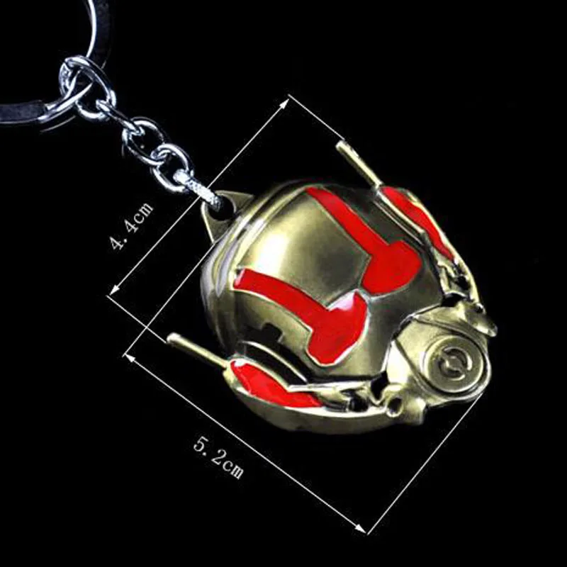 10 шт./партия модные ювелирные изделия автомобильные брелки маска муравья брелок