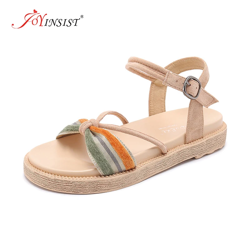 Сандалии женские в этническом стиле мягкие и удобные дышащие босоножки на