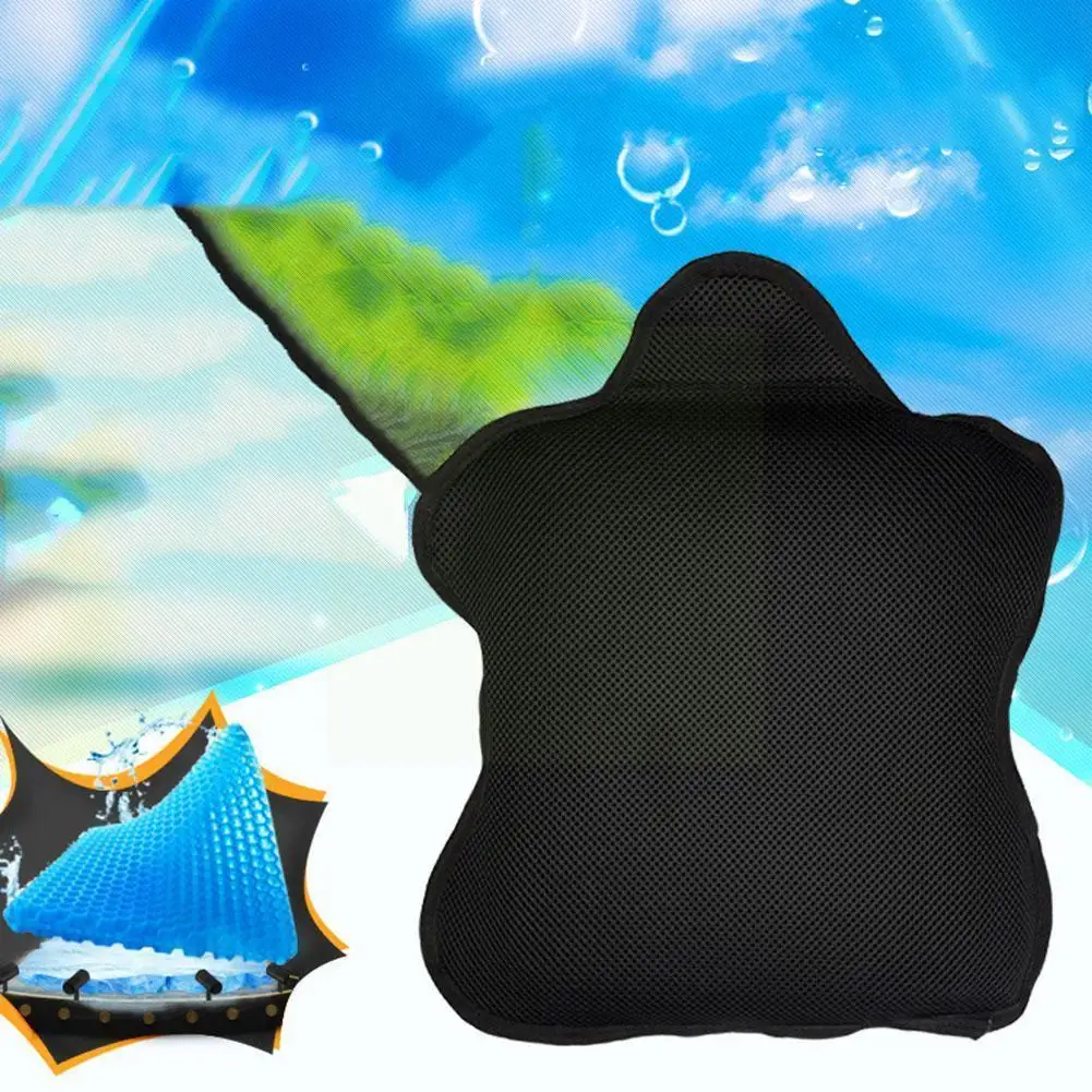 

Summer Motorcycle Scooter Cover Electric Bicycle 3d And Mesh Cover Comfortable Quick-drying Breathable Poly Cushi J3e9
