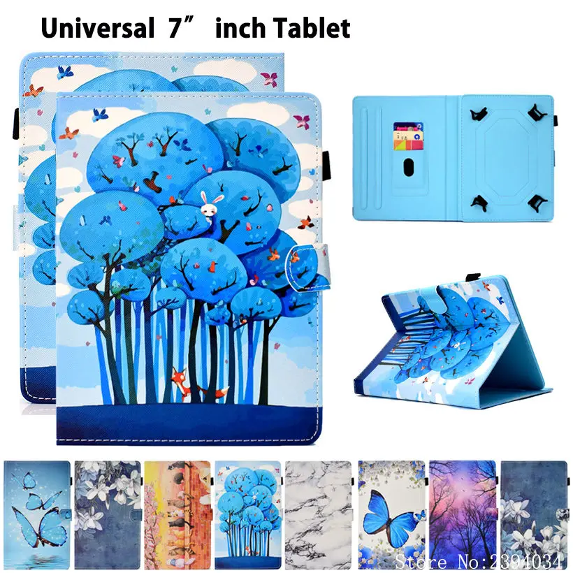 Универсальный 7 дюймовый чехол для планшета Lenovo Tab 2 Женский Samsung A T280 милая