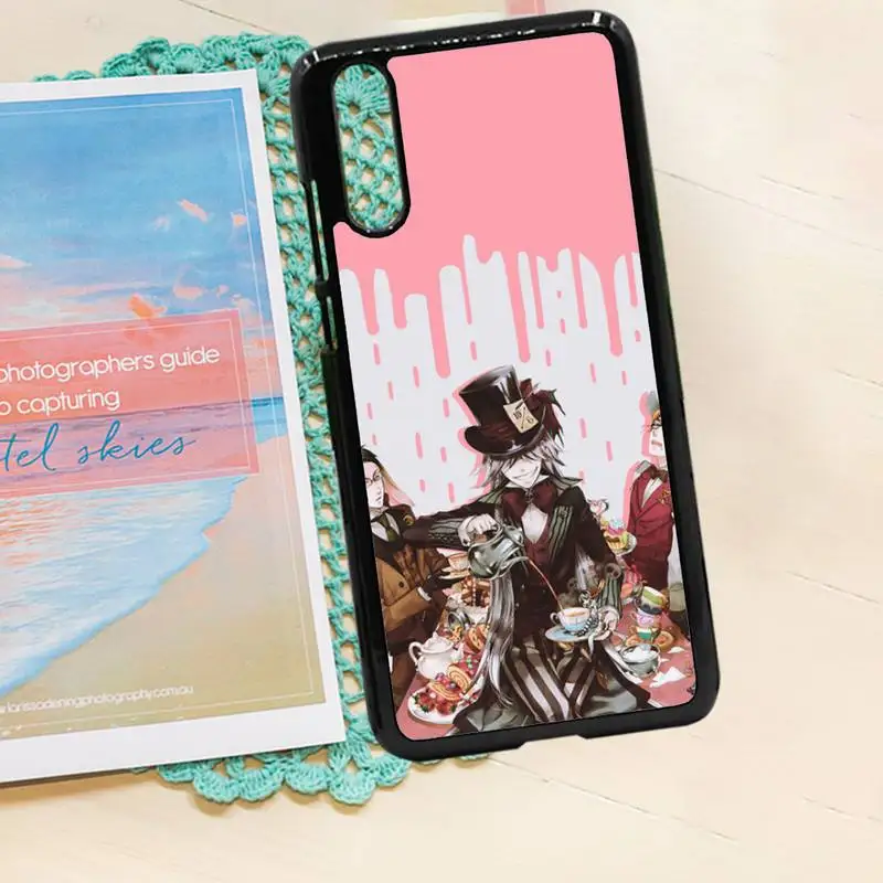 

Japan anime Black Butler Phone Cases PC for iPhone 11 12 pro XS MAX 8 7 6 6S Plus X 5S SE 2020 XR