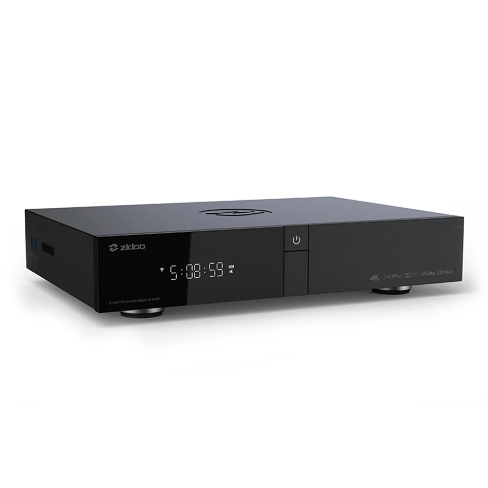 Смарт ТВ-приставка Zidoo Z1000 PRO Realtek RTD1619 Android 9 0 Dolby Vision 2 ГБ 32 4K медиаплеер 1000M 4G 5G Wifi |