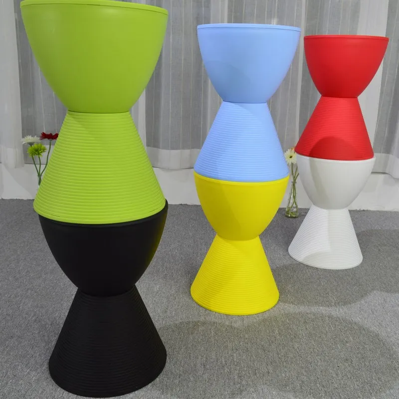 Пластиковая табуретка хранения экономический стулья для надевания обуви