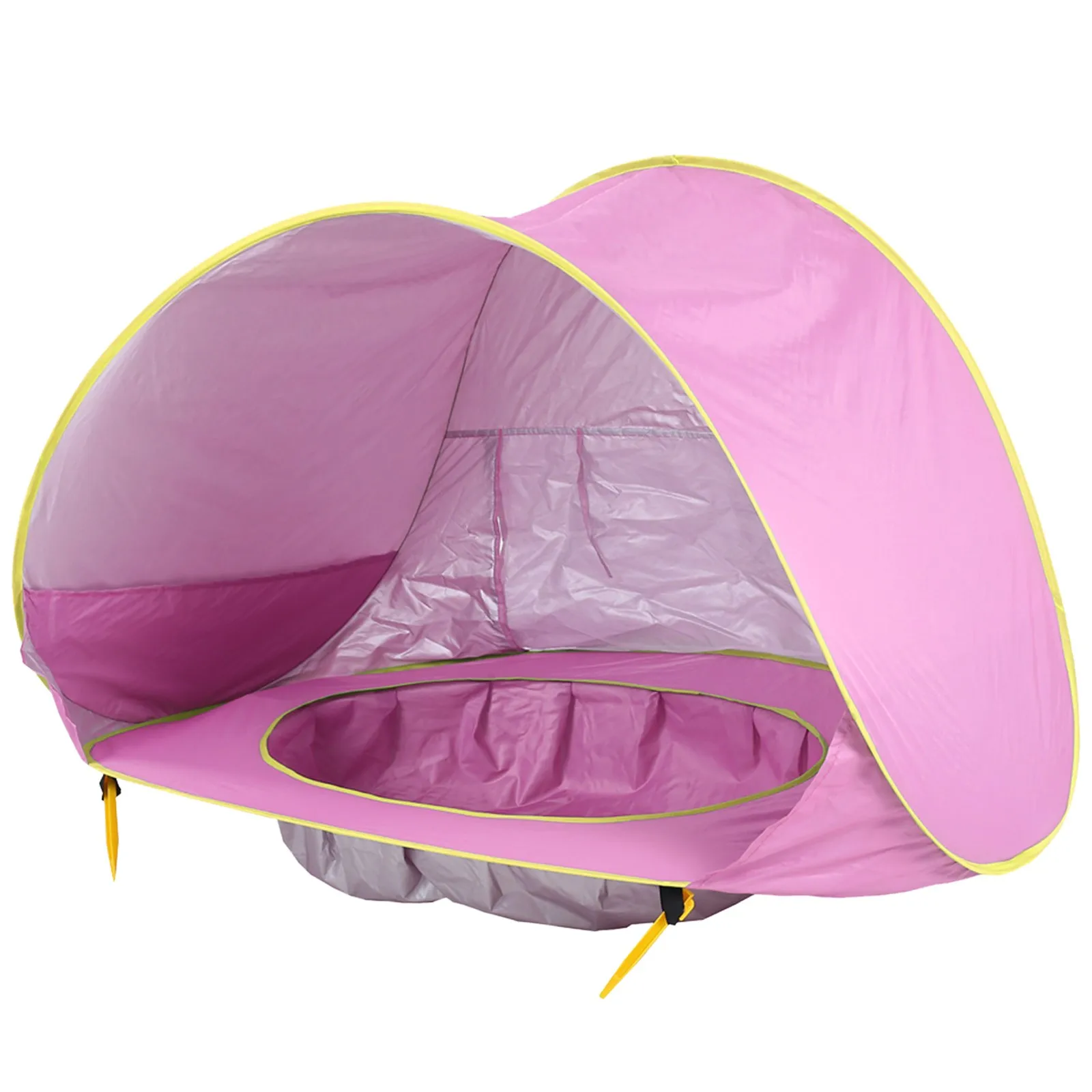 

Baby Beach Tent with Pool 2021 Upgrade Easy Fold UpPop Up Unique Ocean World tienda de campaa toy tents #1
