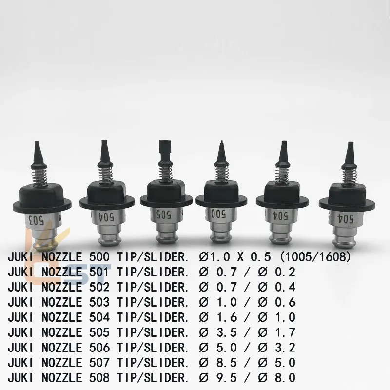 Black JUKI nozzle 500 501 502 503 504 505 506 507 508 smt |