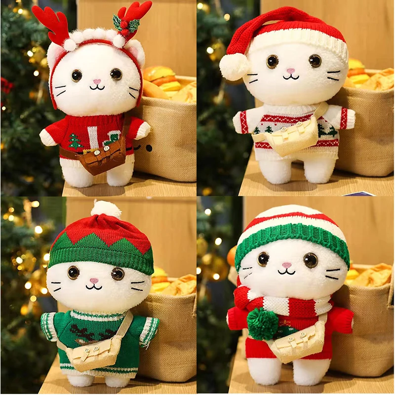 Новинка милый плюшевый Кот лалалафан мягкая плюшевая игрушка с рождественским