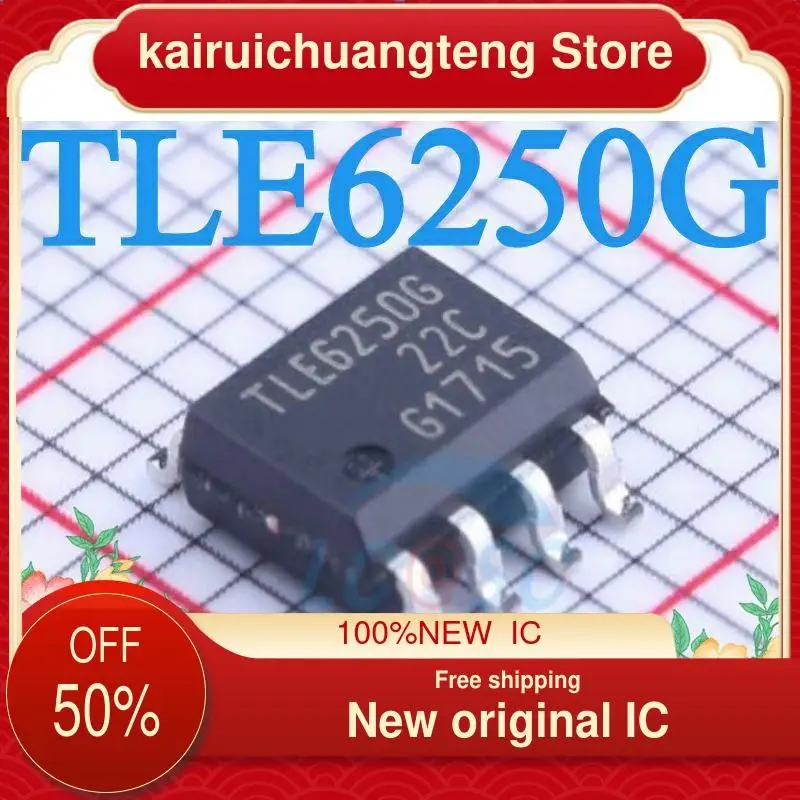 

(1 шт.) TLE6250G 6250G SOP8 новый оригинальный IC