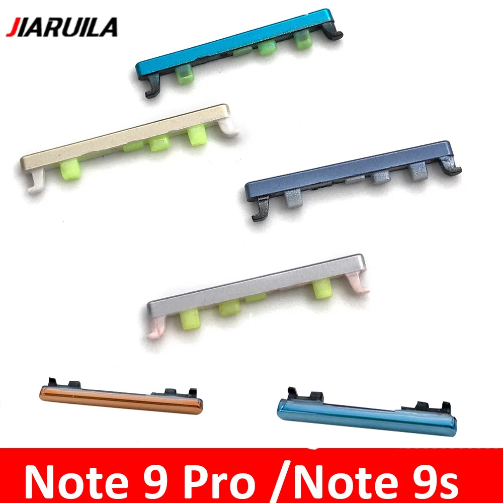 

Original Side Power Key + Volume Button For Xiaomi Redmi Note 9s / 9 Pro 10 Pro Redmi Note 7 ON OFF Volume Up Down Replace Parts