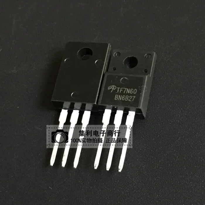 

10 шт./лот TF7N60 TF7N60 TO-220F