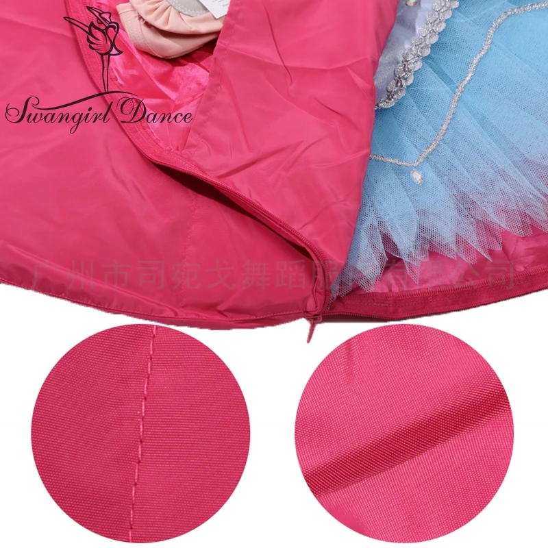 rose red Ballet Tutu Bag Ballet Professional Dance Receive Package Dance Tutu Bag AS8630