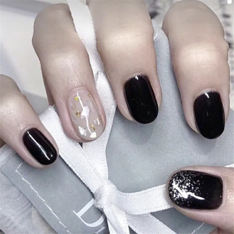 14 наконечников/лист полная накладка на ногти наклейки полоски простые украшения