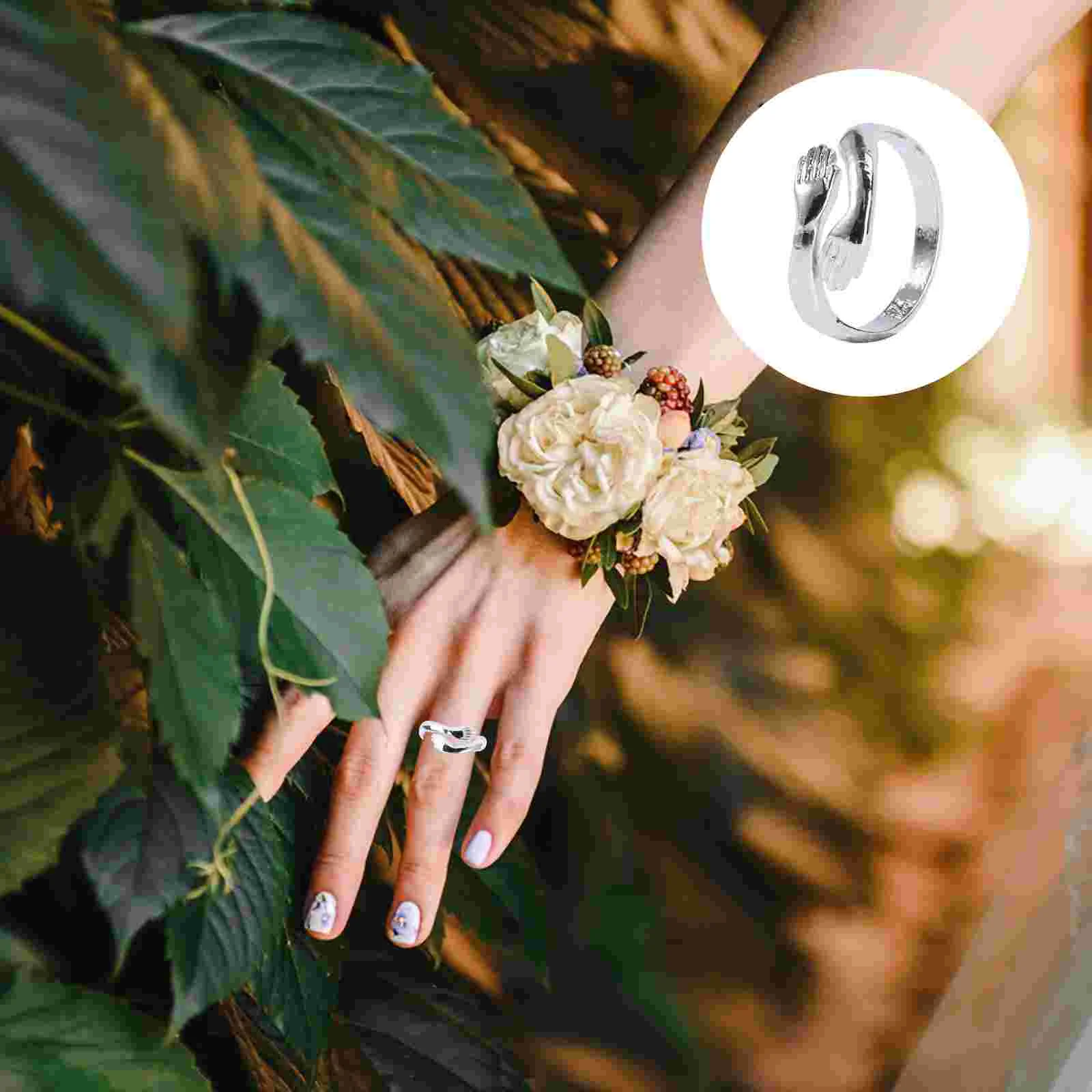 

1Pc Delicate Finger Jewelry Decorative Open Ring Punk Style Woman Finger Ring