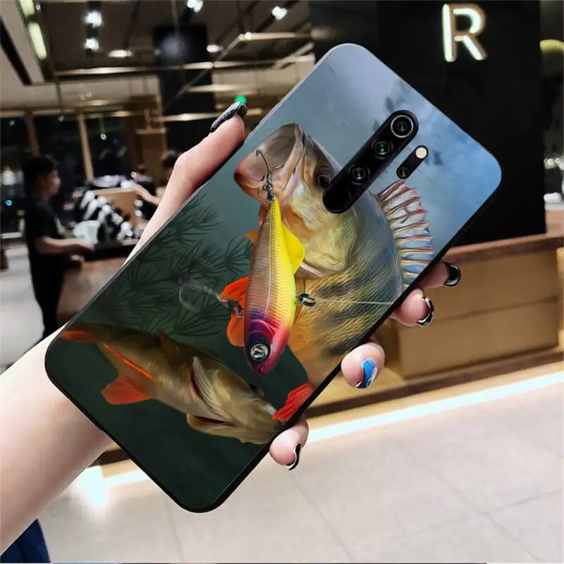 Рыболовные сети 3 стержни на берегу озера руку люксовый уникальный дизайн чехол