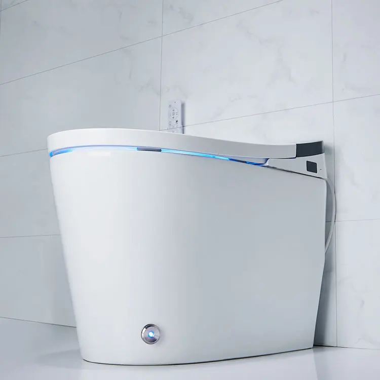 

China Modern Smart Toilet Intelligent Smart Automatic Bathroom Ceramic Intelligent Toilet with Bidet