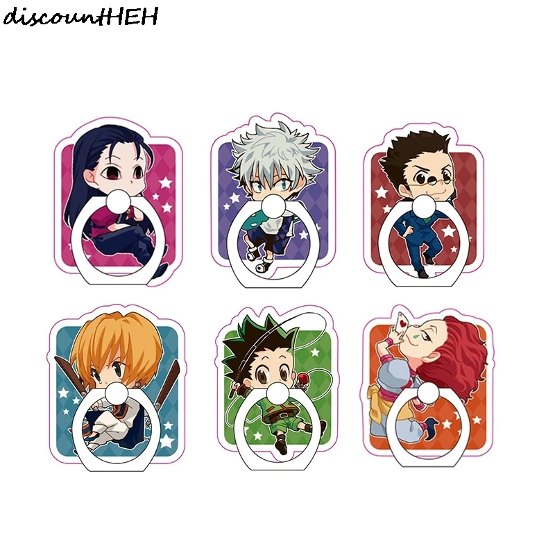Аниме Hunter x кольцо пряжки поворотный Герой мультфильма мобильный телефон