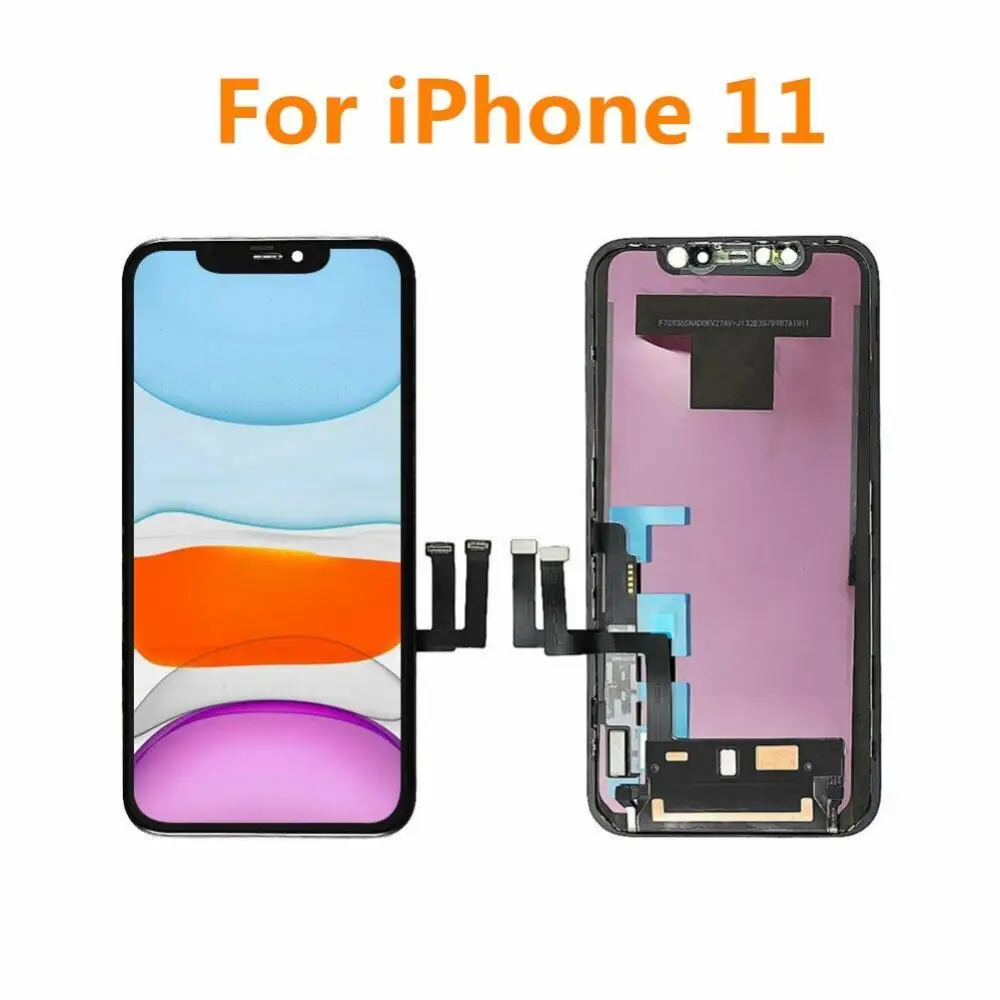 ЖК дисплей класса AAA +++ для iPhone 11 Retina с 3D сенсорным экраном дигитайзер в сборе