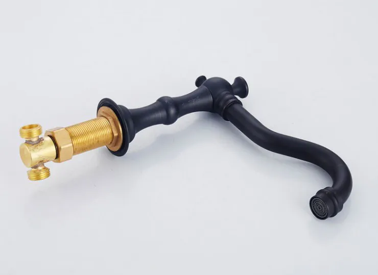 Бронзовый Смеситель для раковины с масляной резинкой 3 отверстиями |