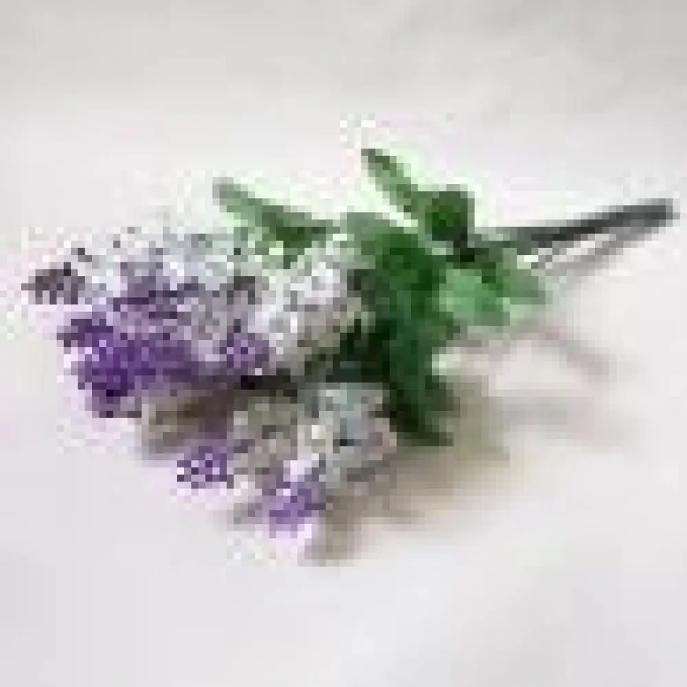 

1 Bouquet 10 Head Pretty Artificial Lavender Silk Fake Flower Wedding Home Party DIY Decoration Accessories Plastic Potted Decor