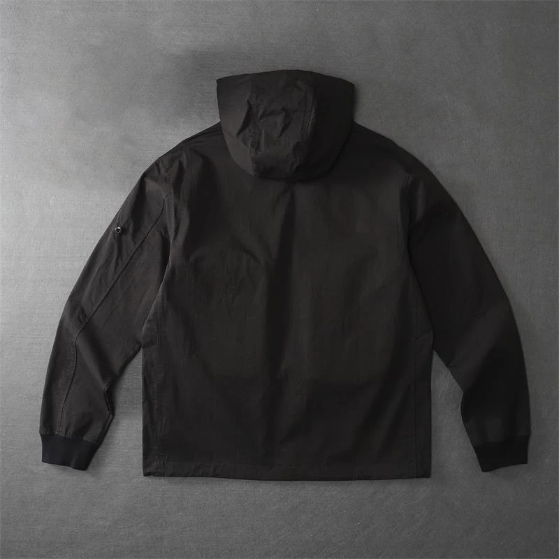 

ST-026 High quality compass embroidery patch armband 100% cotton men's and women's pullover jacket jacket thin hooded jacket