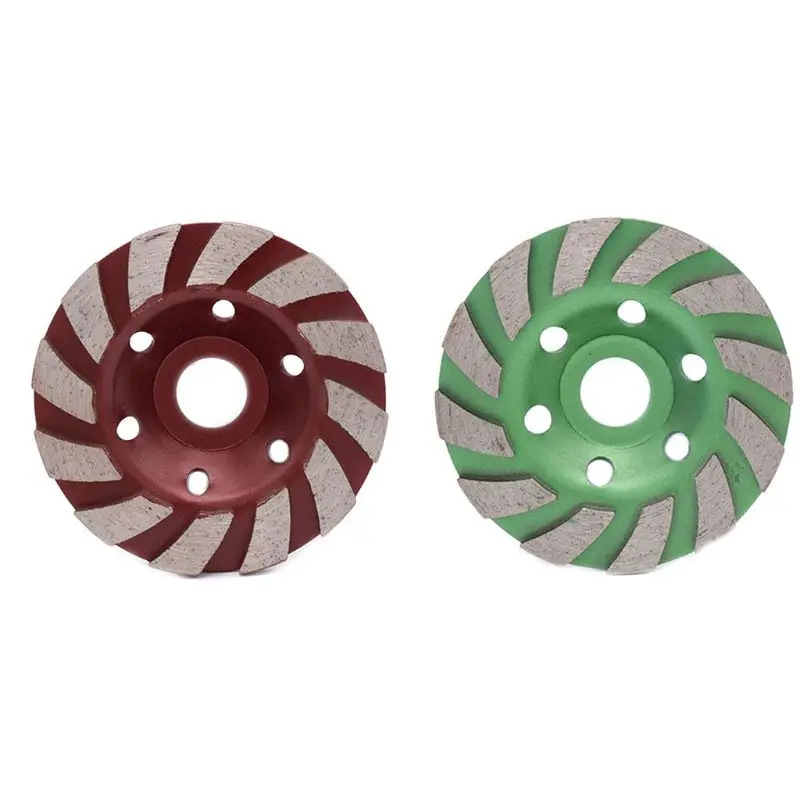 

2pcs 120mm Diamond Grinding Wheel Disc Bowl Shape Concrete Granite Stone Ceramic